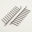 Dishwasher Flip-up Tine Row for Bosch SHE9PT55UC/98 - Part 12004140