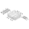 Dishwasher Dishrack, Lower 20000533