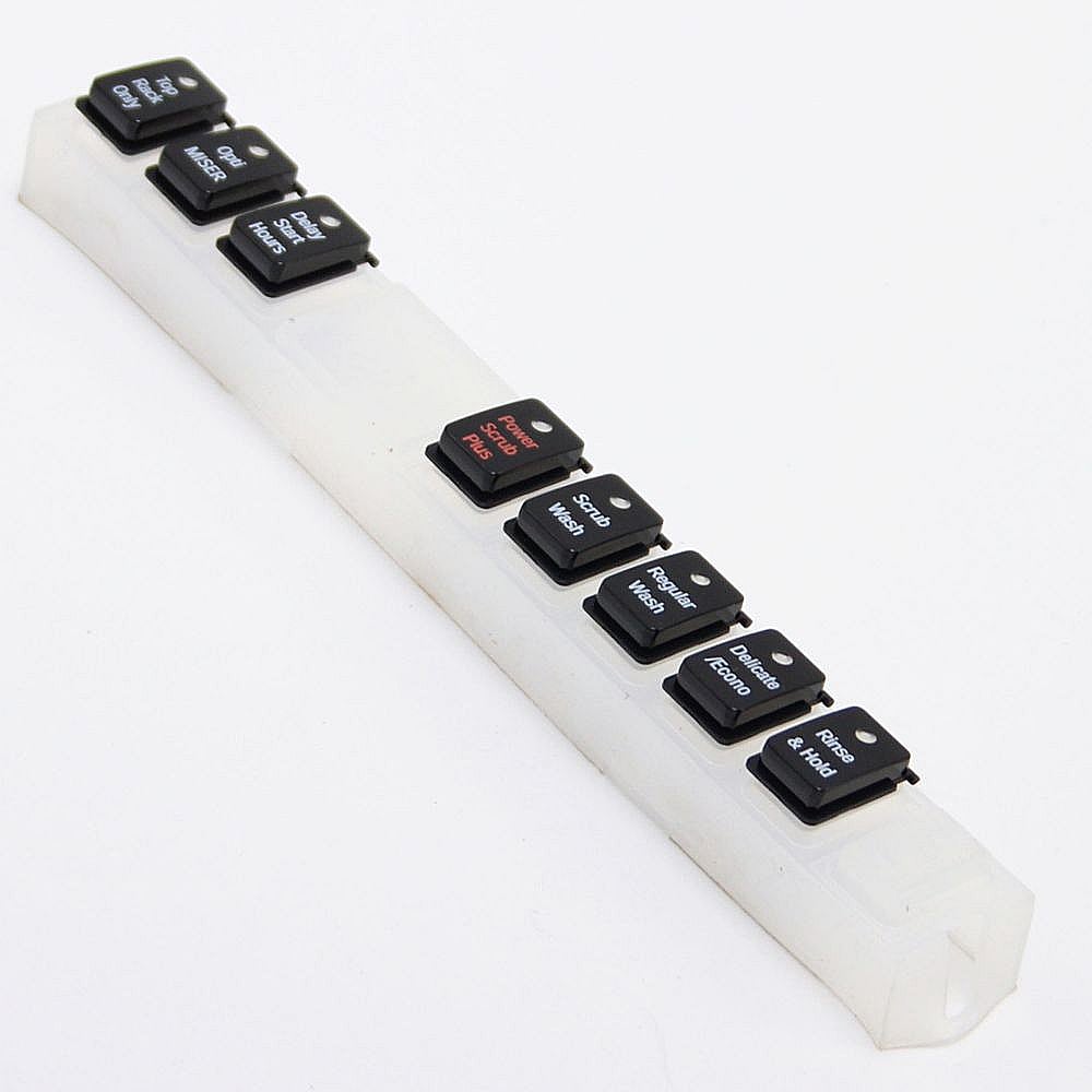Part #00418401, Dishwasher Control Panel Button / 5.00 x 2.00 x 1.20