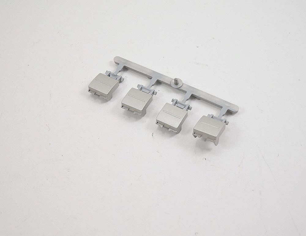 Part #00601572, Dishwasher Control Panel Button Set (Stainless) / 1.00 x 1.00 x 1.00