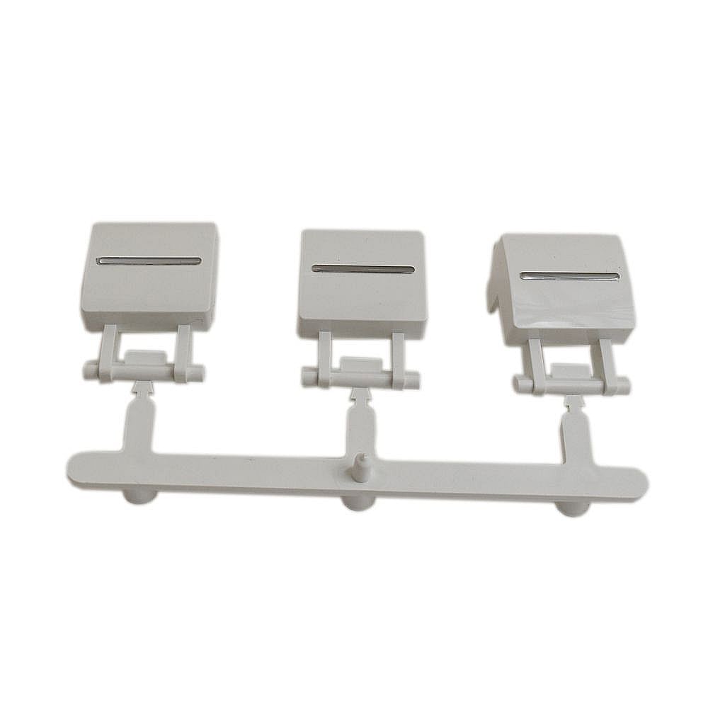 Part #00606557, Dishwasher Control Panel Button Set (White) / 5.00 x 3.00 x 0.50