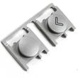 Button (silver) for Bosch SHE3AR75UC/08 - Part 623006