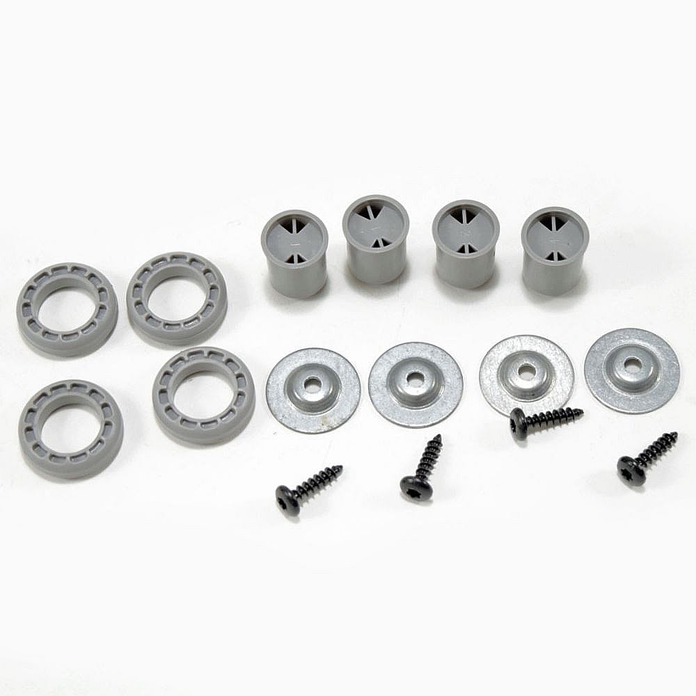 Part #00645743, Dishwasher Dishrack Slide Rail Roller Kit