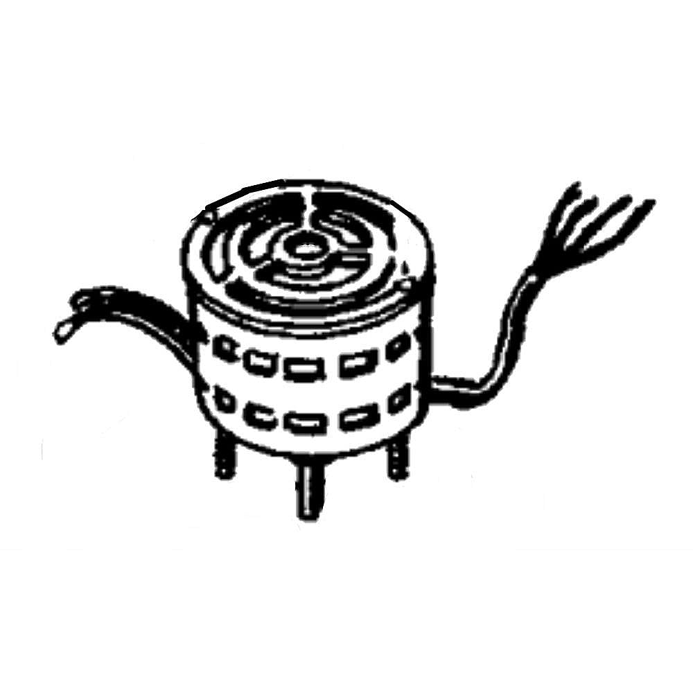 Part #00143085, Range Hood Fan Motor