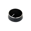 Cooktop Burner Knob (black) for Bosch NGP736UC/01 - Part 00189302