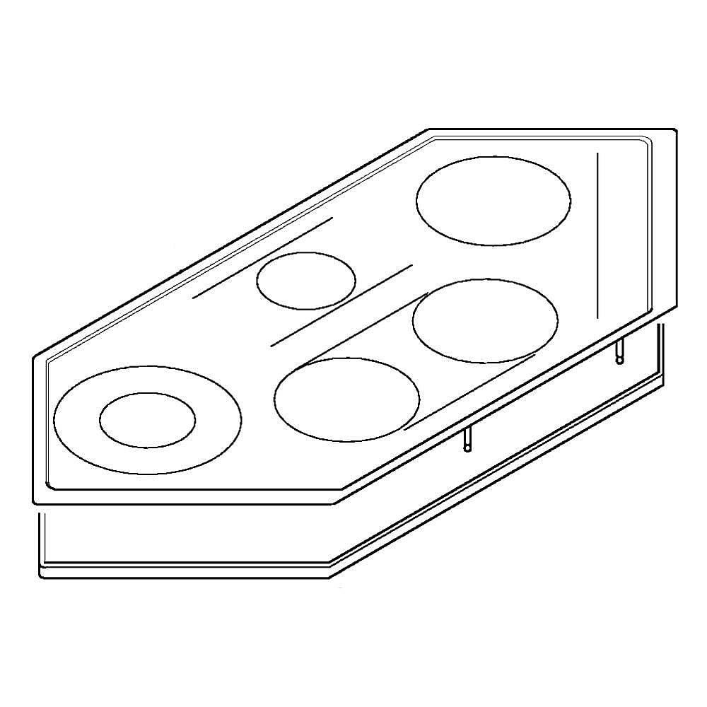 Part #00212570, Cooktop Main Top