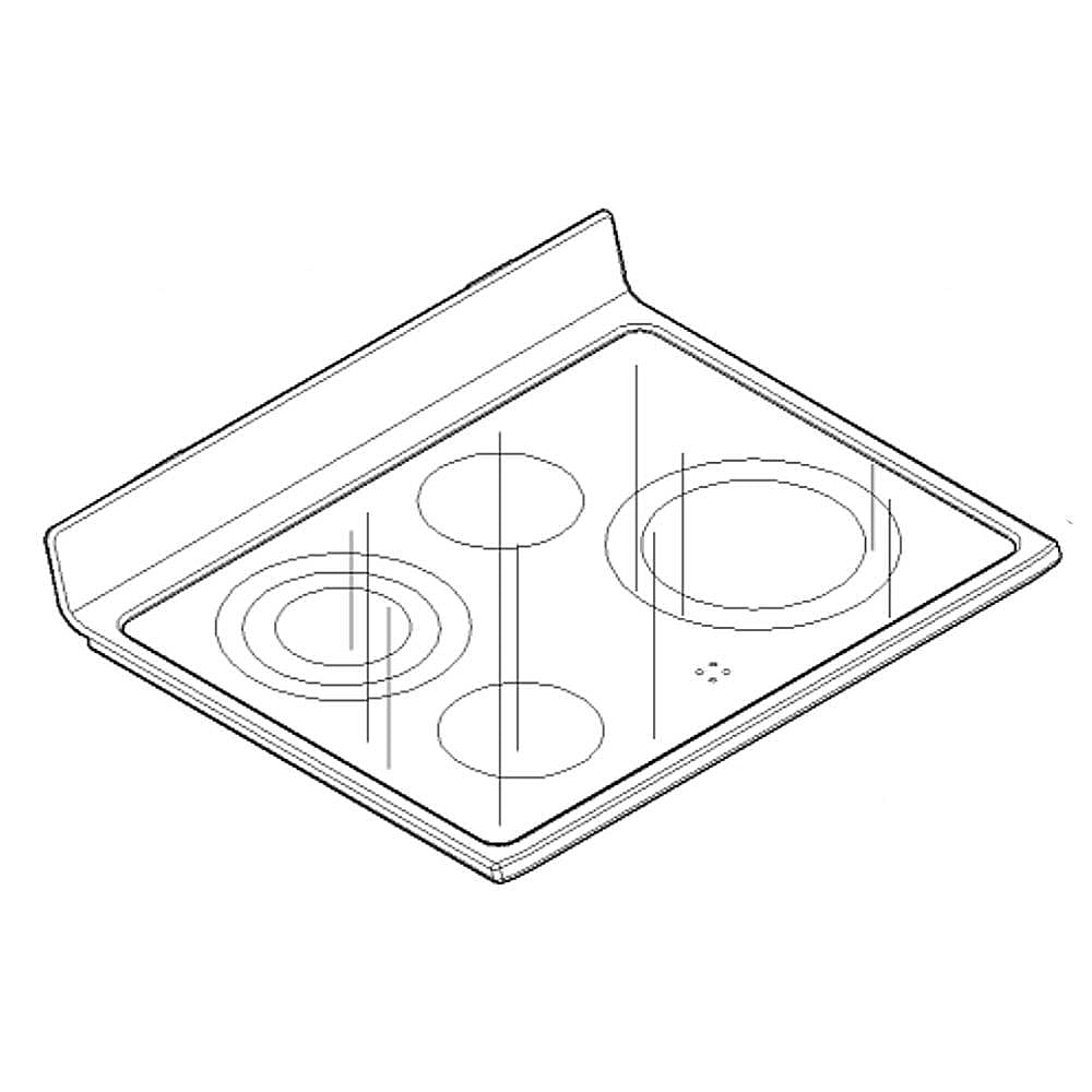 GE Part #00243981, Ran Main Top