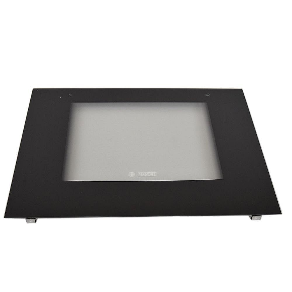 Part #00246543, Bosch Wall Oven Door Outer Panel Assembly