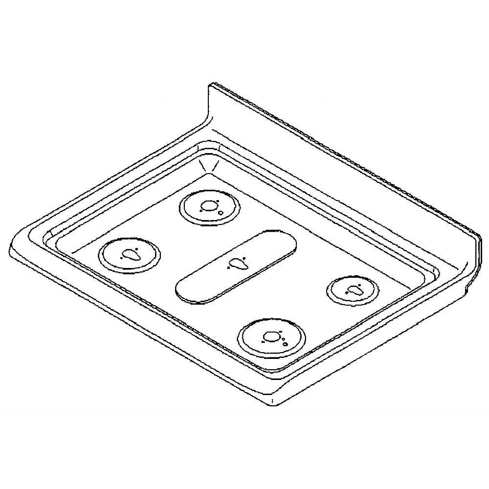 Part #00248806, Bosch Range Main Top