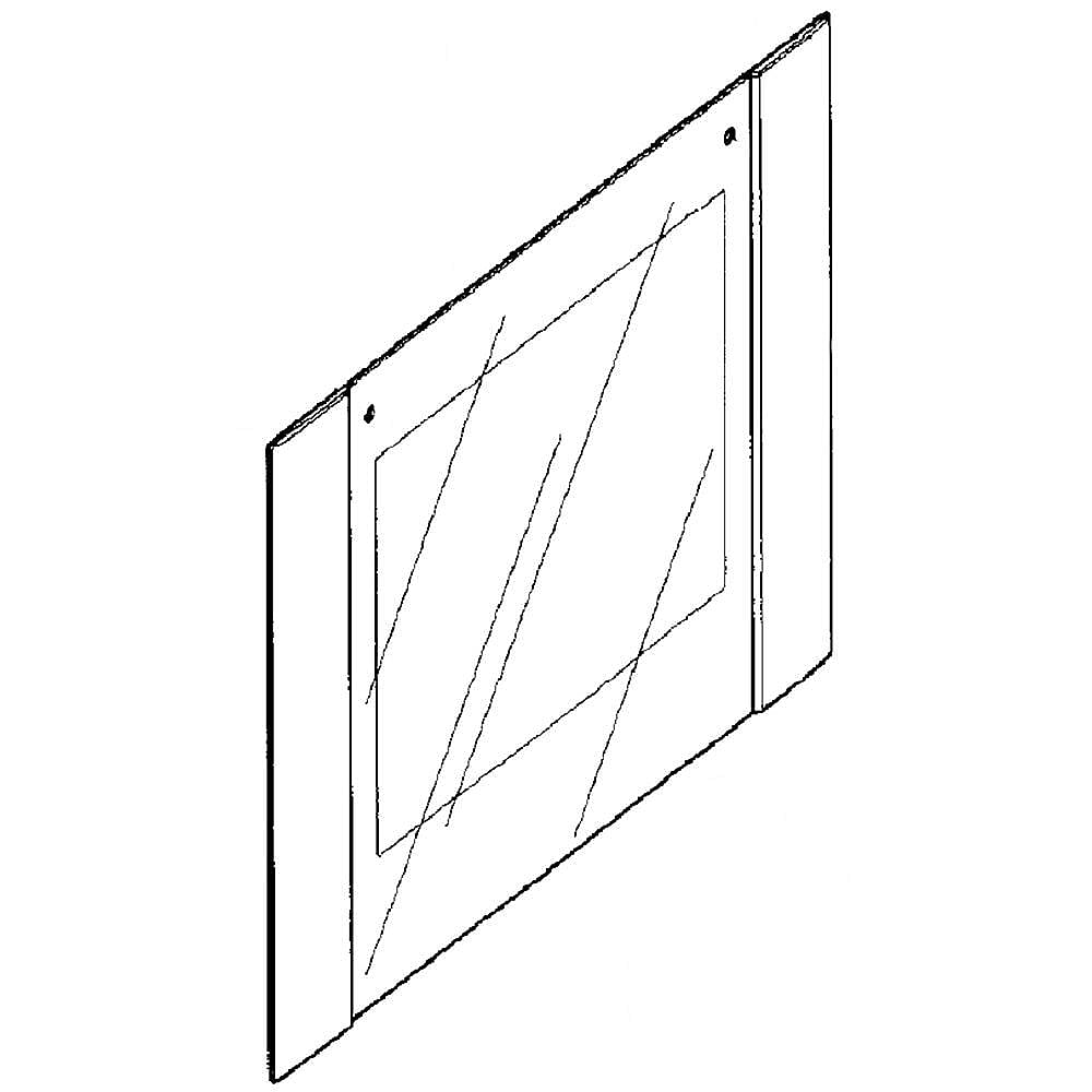 Part #00248978, Wall Oven Door Outer Panel