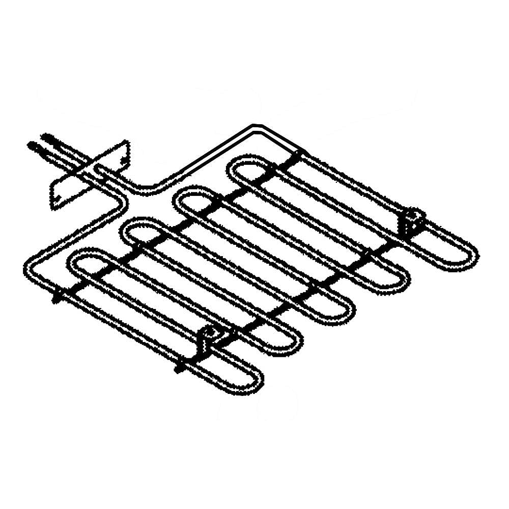 Bosch Part #00478696, Wall Oven Broil Element | 4.37 x 2.50 x 2.50