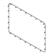 Range Oven Door Seal for Bosch HGS3053UC/04 - Part 00649284