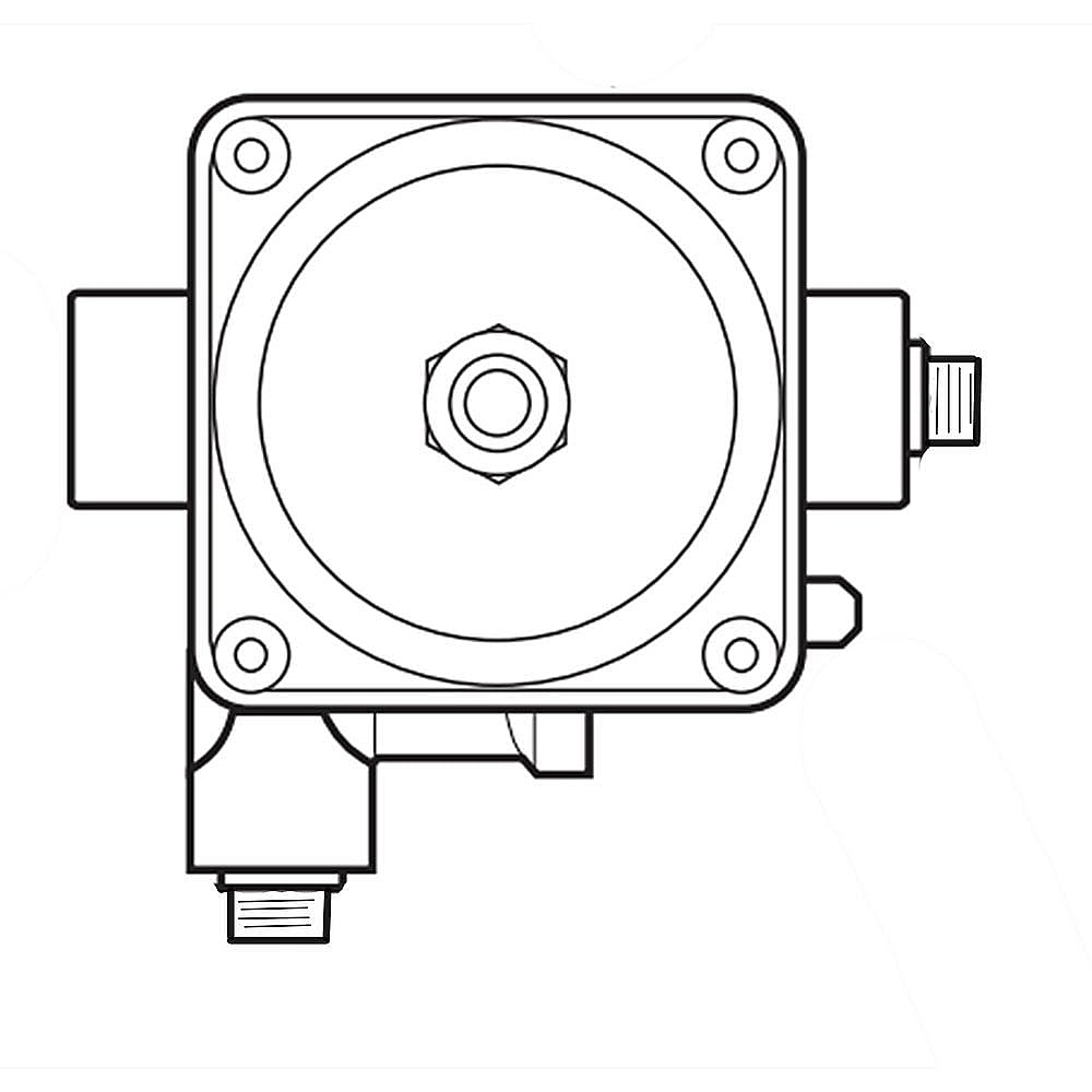 Part #00655056, Range Pressure Regulator