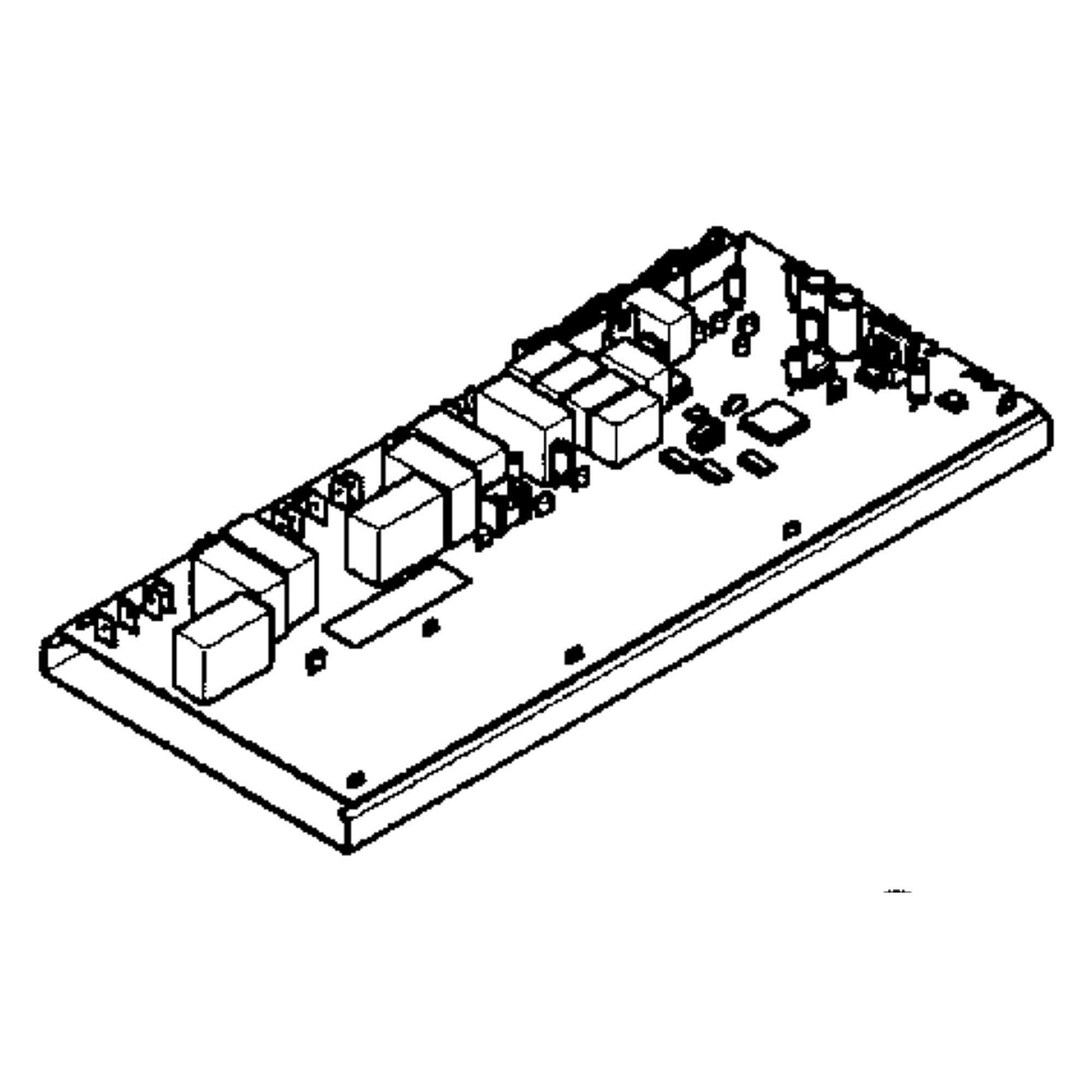 Part #00655358, Wall Oven Power Supply Board / 5.50 x 4.20 x 3.10
