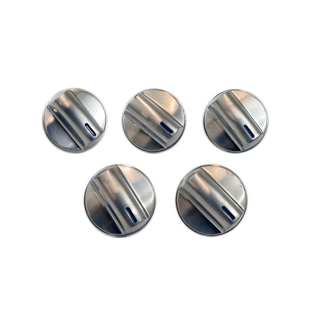 Part #00658161, Cooktop Burner Knob Set, 5-Piece (Replaces 00653119, 653119, 658161)