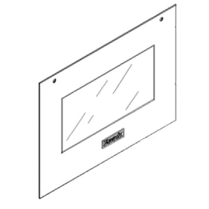 Wall Oven Door Outer Panel Assembly 00664039