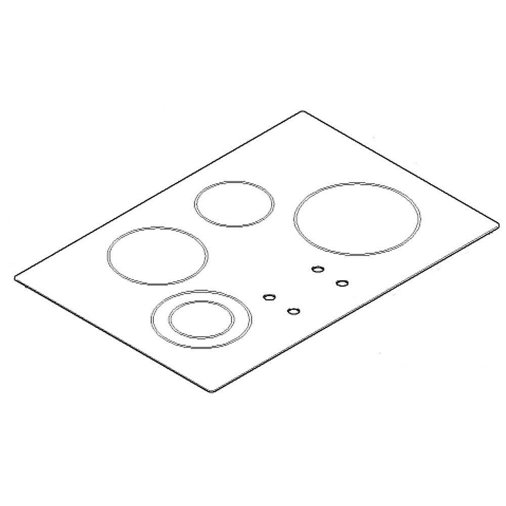 Part #00682593, Bosch Cooktop Main Top