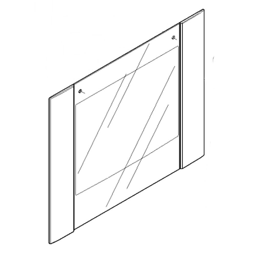 Part #00685994, Wall Oven Upper Oven Door Outer Panel