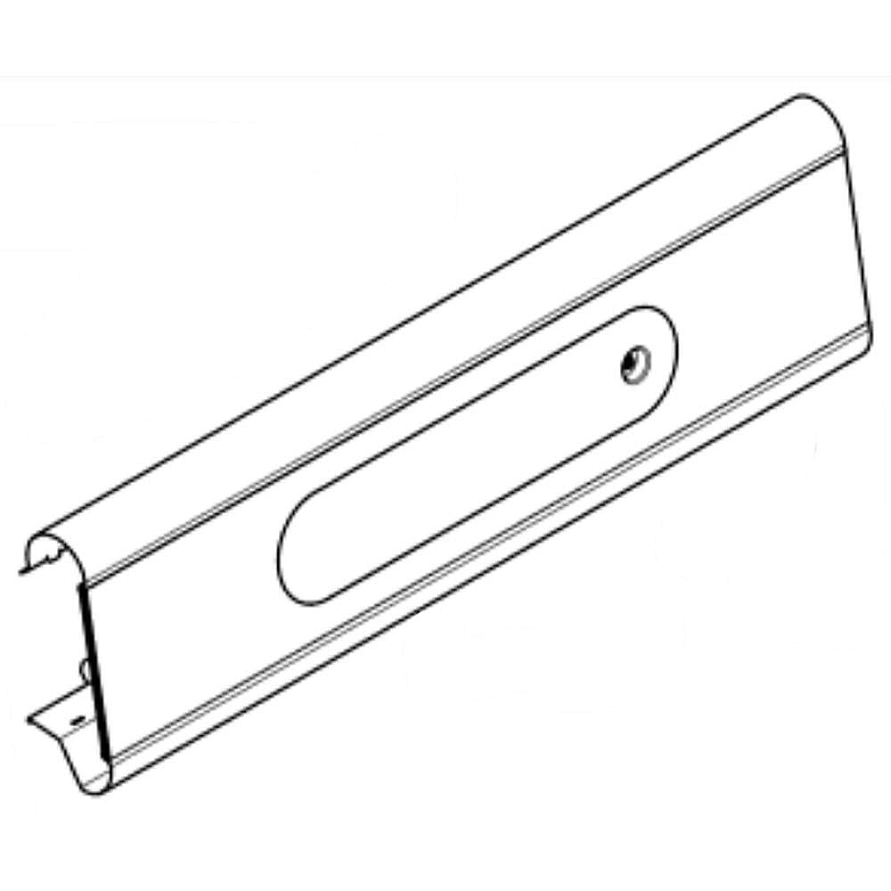 Part #00686207, Range Control Panel / 0.75 x 0.75 x 0.62