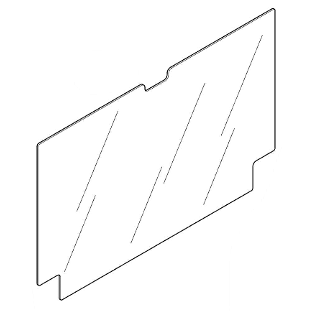 Part #00687461, Bosch Range Oven Door Inner Glass