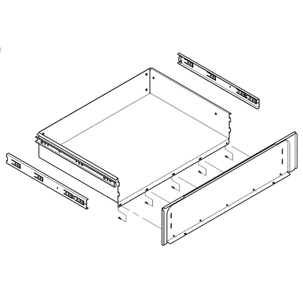 Bosch Part #00710664, Drawer | 0.10 x 0.10 x 0.10