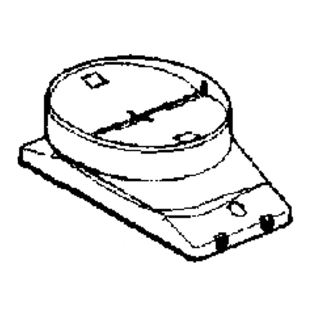 Part #00757670, Range Hood Vent Damper