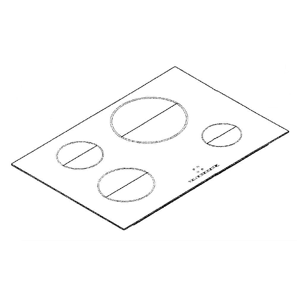 Part #00770788, Bosch Cooktop Main Top