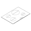 Bosch Cooktop Main Top for Bosch NIT8066UC/01 - Part 00770788