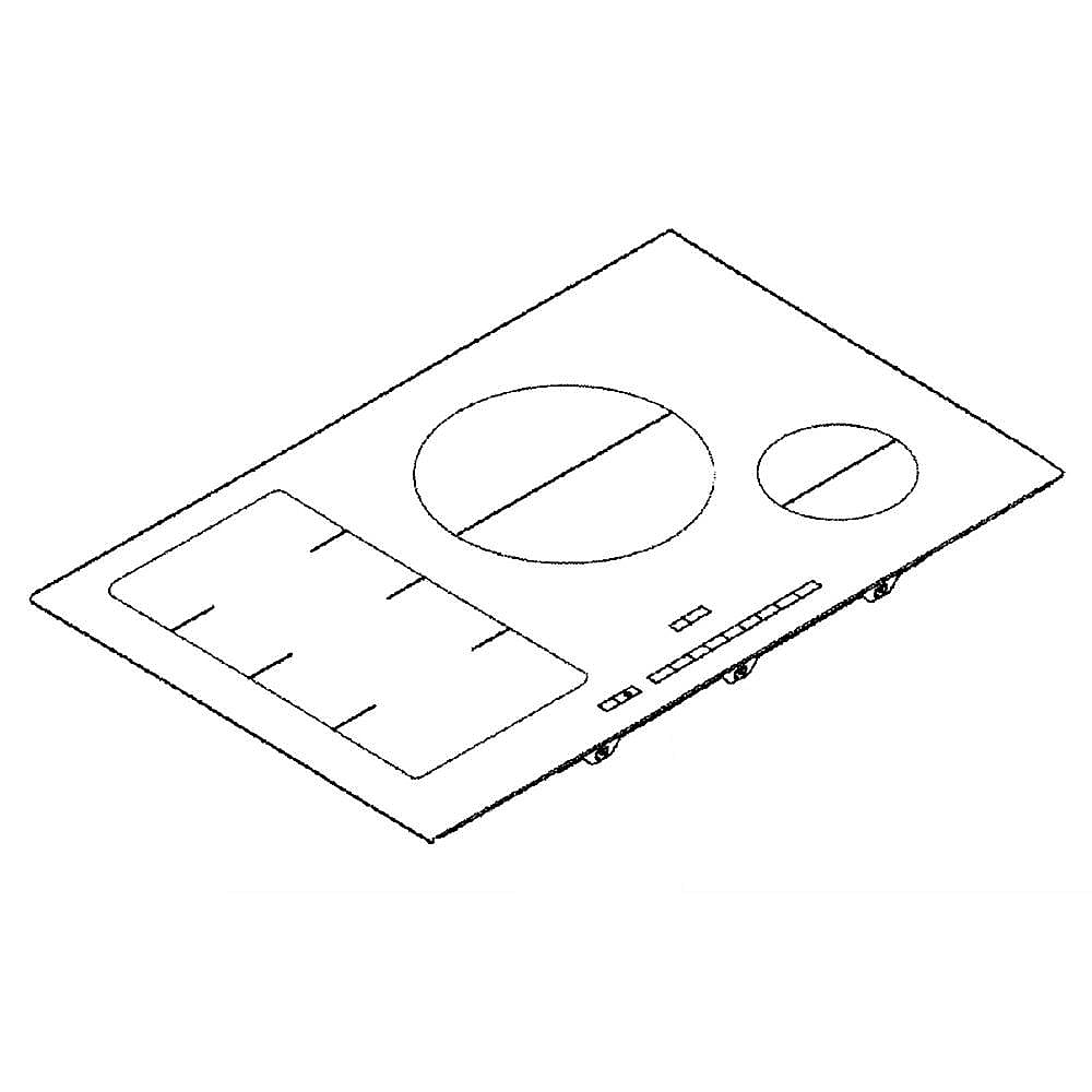 Part #00770791, Bosch Cooktop Main Top