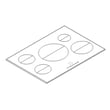 Cooktop Main Top for Bosch NIT8666UC/01 - Part 00770794
