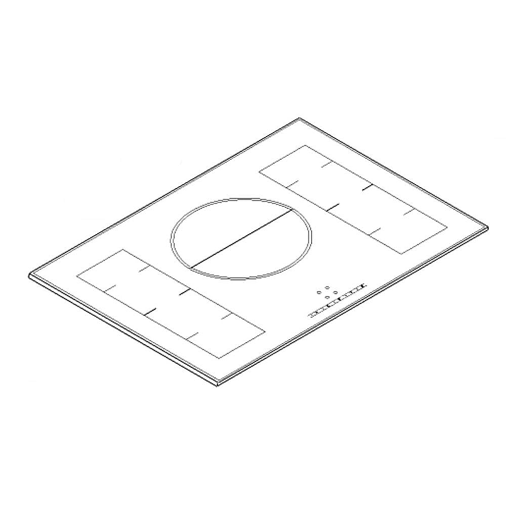 Part #00770817, Bosch Cooktop Main Top