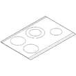 Bosch Cooktop Main Top 00770872