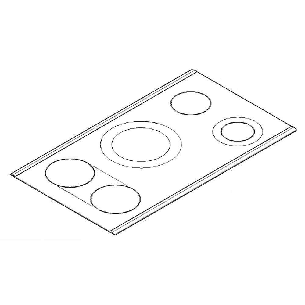 Bosch Part #00770948, Cooktop Main Top