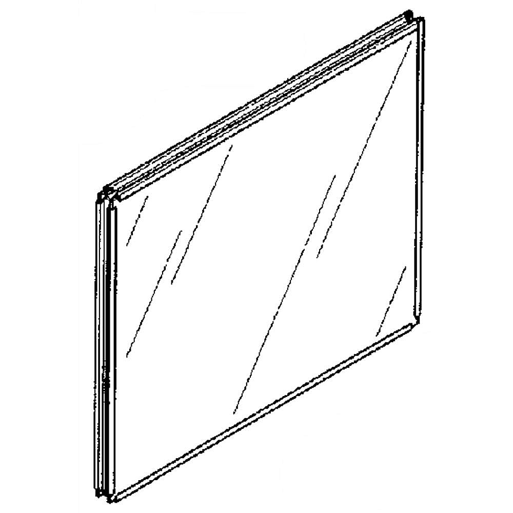 Range Oven Door Inner Glass