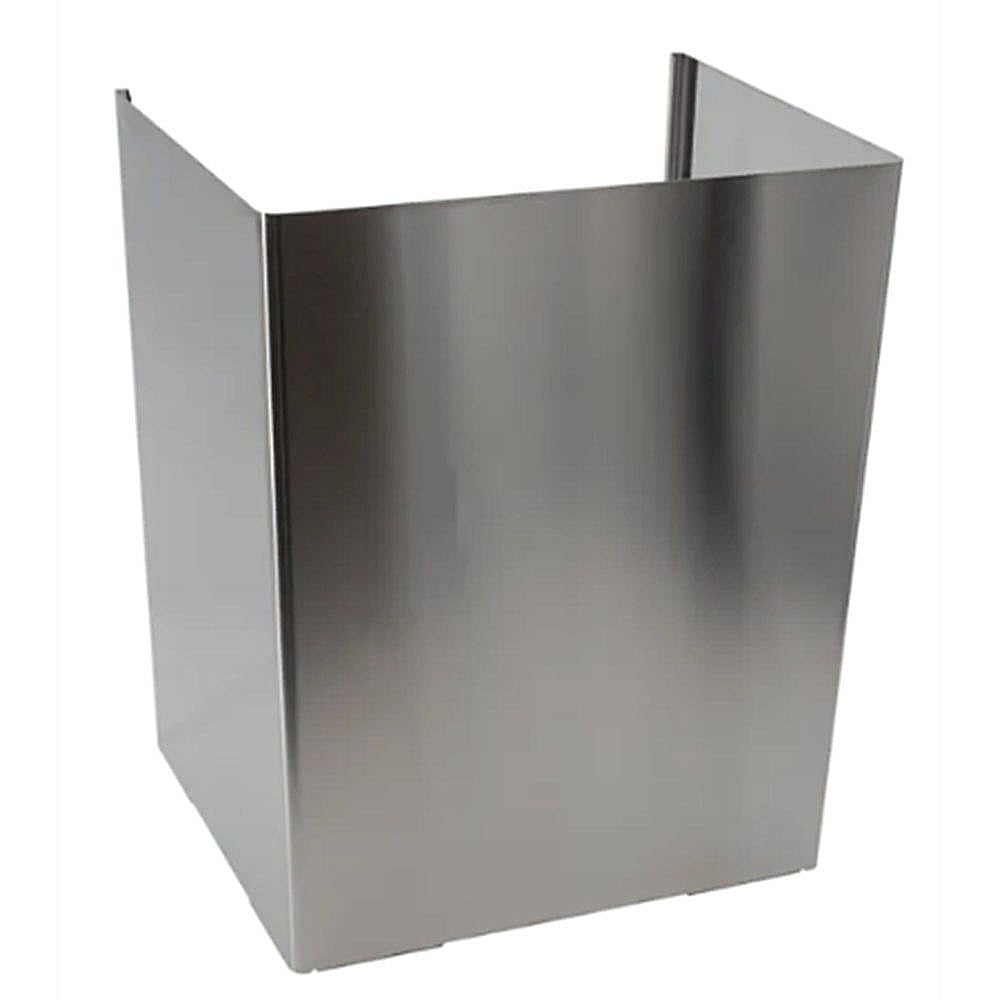 Part #00795607, Bosch Range Hood Flue Cover, Lower