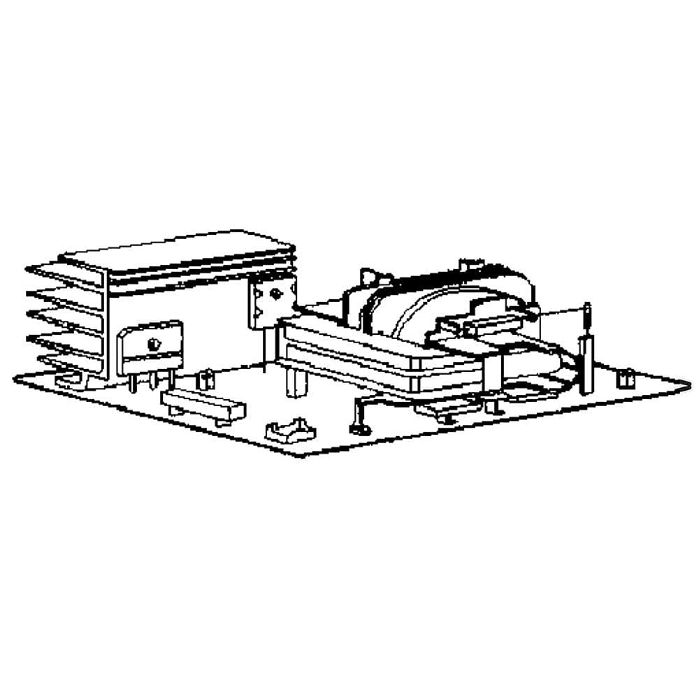 Part #11015451, Microwave Inverter Board