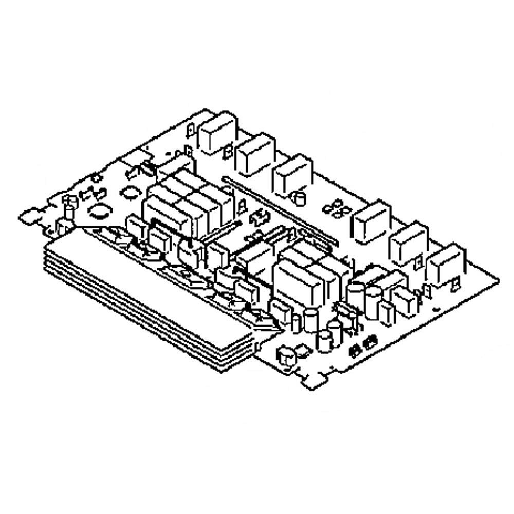 Part #11016315, Cooktop Induction Power Control Board, Right