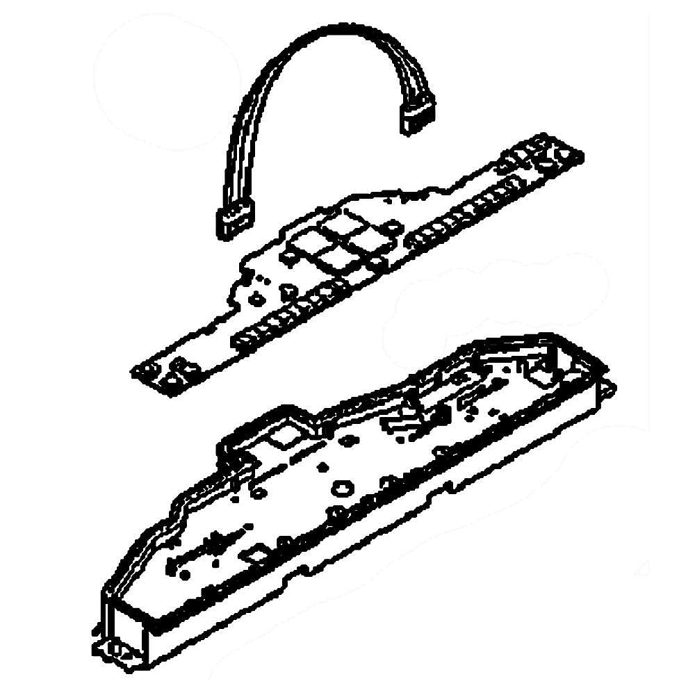 Part #11016599, Bosch Cooktop Electronic Control Board