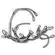 Cable Harness for Bosch HMB5051/02 - Part 12012969