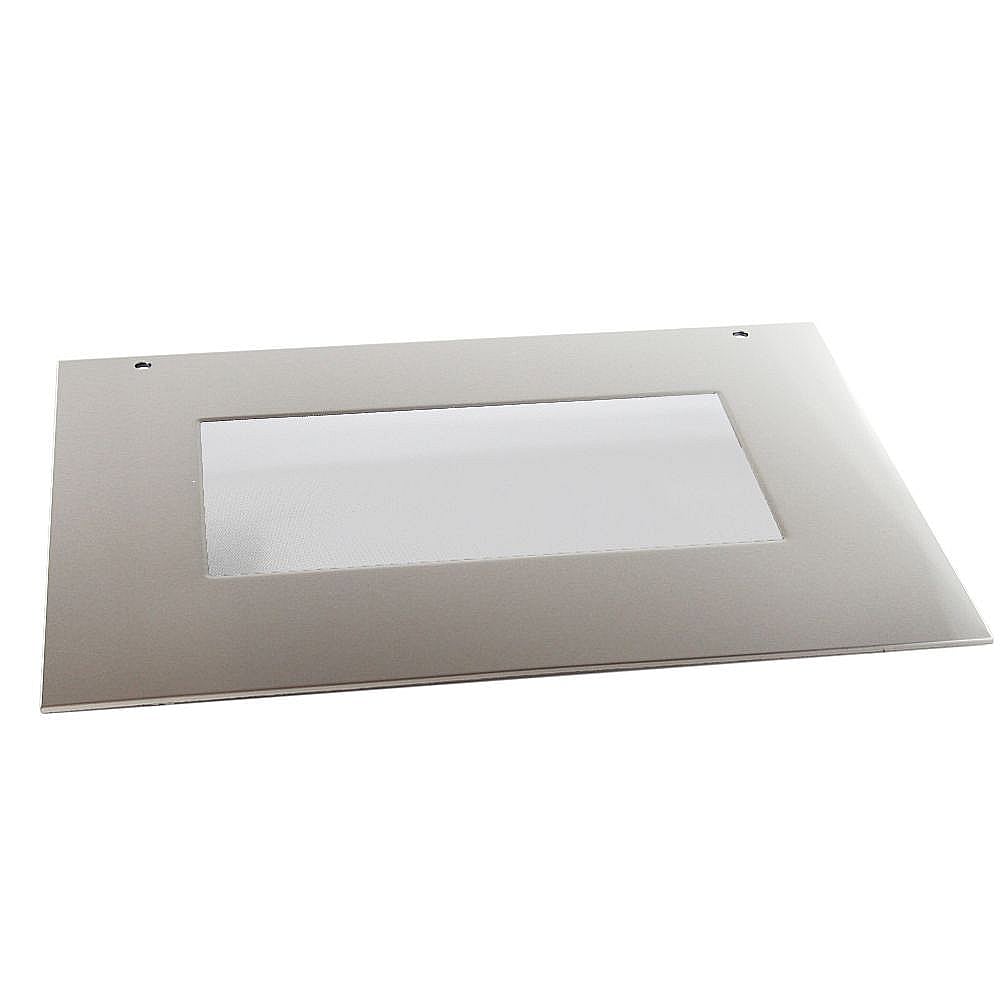 Part #00142756, Wall Oven Door Outer Panel Assembly (Stainless) (Replaces 00238714, 142756) / 30.06 x 23.63 x 2.19