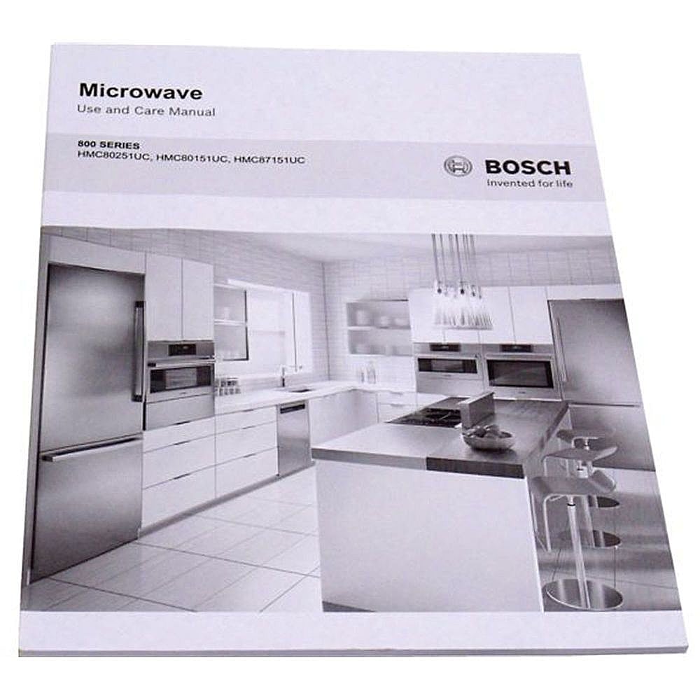 Part #18001456, Owners Manual