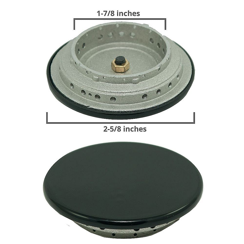 Cooktop Burner Cap Assembly