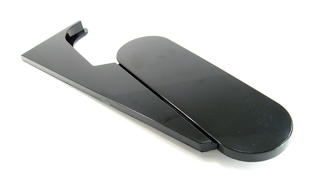 Part #00422366, Range Control Panel End Cap, Right (Black) | 12.00 x 5.00 x 1.80