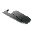 Range Control Panel End Cap, Right (black) for Bosch HES7282U/08 - Part 00422366