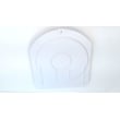 Microwave/hood Cover for Bosch HMV9305/01 - Part 437870
