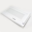 Microwave Door Assembly (white) for Bosch HMV3021U/01 - Part 00683837