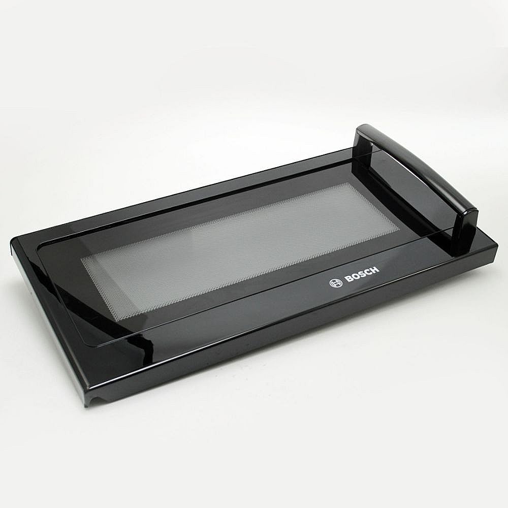 Photo of Microwave Door Assembly (Black) from Repair Parts Direct