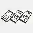 Cooktop Burner Grate Set