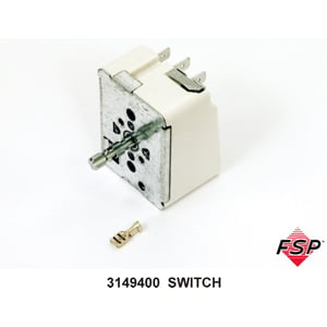 Range Surface Element Control Switch (replaces 3149400) WP3149400
