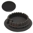 Burner Cap (black) for KitchenAid KDDT207AWH0 - Part 3180091